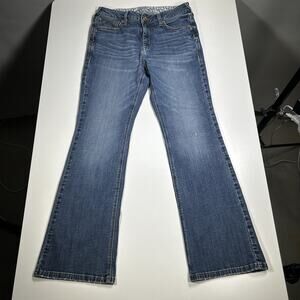 Ariat Jeans Women’s 30x29 Bootcut High Rise Medium Wash Western Denim